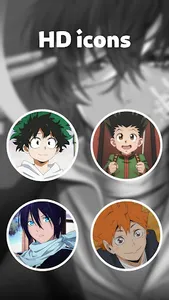 Anime Boys Icons screenshot 2