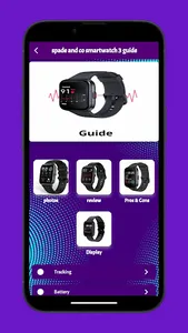 spade & co smartwatch 3 guide screenshot 2