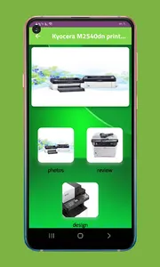 Kyocera M2540dn printer guide screenshot 2