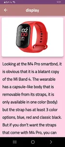 M4 pro smartwatch guide screenshot 2