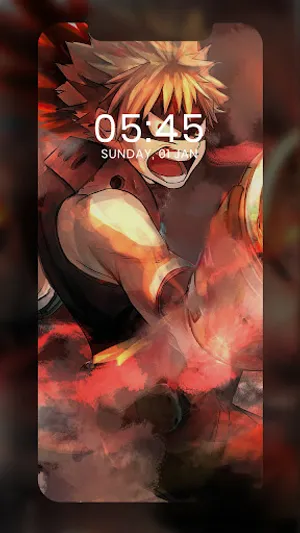Katsuki Bakugo Wallpaper 4K screenshot 2