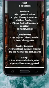 Ricette italiane screenshot 0