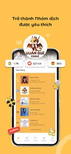 BeeBook - Mạng xã hội truyện screenshot 6