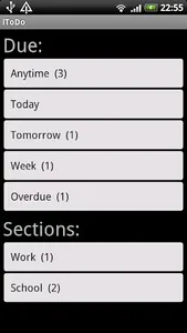 iToDo screenshot 1