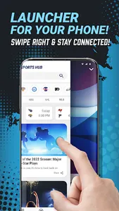 SportsHub: Wallpapers Launcher screenshot 0