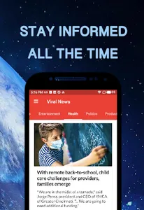 Viral News - Global&Local Brea screenshot 1