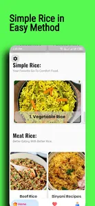 Easy Rice Recipes screenshot 2