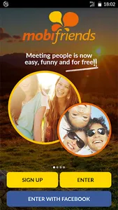 Mobifriends: Date, meet people screenshot 0