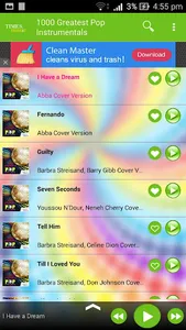 1000 Pop Songs Instrumentals screenshot 1