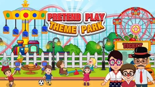 Pretend Town Amusement Park screenshot 4