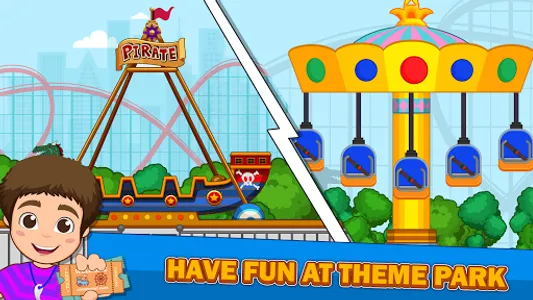 Pretend Town Amusement Park screenshot 7