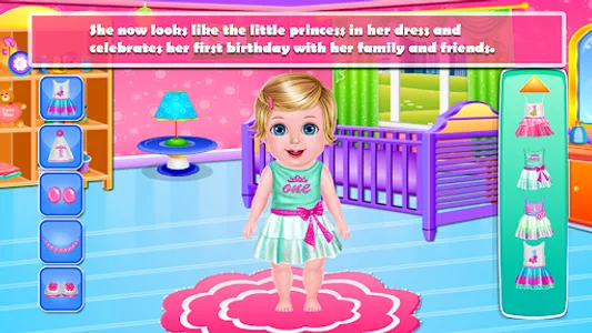 Baby Girl's Birthday Party screenshot 12