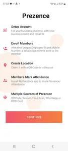 Prezence - easy attendance screenshot 1