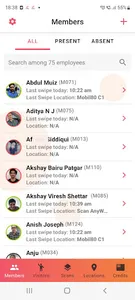 Prezence - easy attendance screenshot 2
