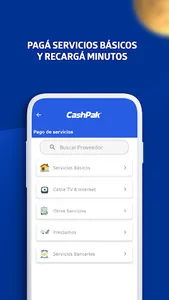 Billetera CashPak​ Nicaragua screenshot 2