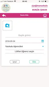 Çiçeğim Anaokulu screenshot 4