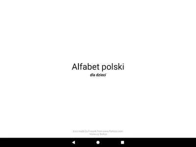 Alfabet polski dla dzieci screenshot 4