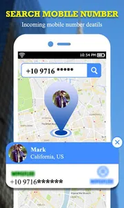 Mobile Caller Number Locator:  screenshot 2