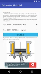 Calculadora AirCooled screenshot 1