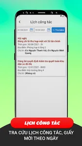 Điều hành nội bộ Sở Tài chính screenshot 17