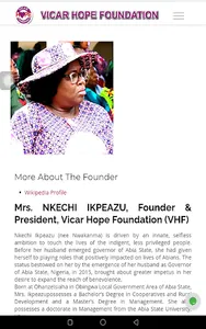 Vicar Hope Foundation screenshot 15