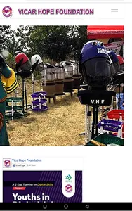 Vicar Hope Foundation screenshot 16