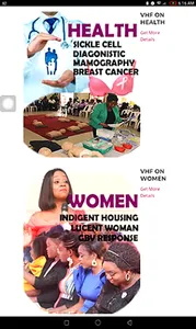 Vicar Hope Foundation screenshot 2