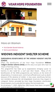 Vicar Hope Foundation screenshot 6