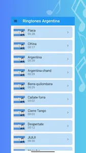 Ringtones argentinos screenshot 3