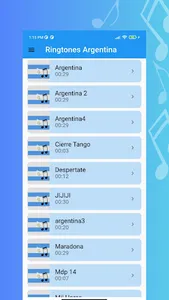 Ringtones argentinos screenshot 5