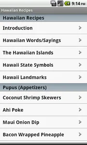 Hawaiian Recipes Free screenshot 0