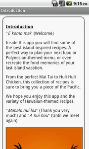 Hawaiian Recipes Free screenshot 1