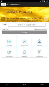 Blazon Nidhi Mobile Banking screenshot 1