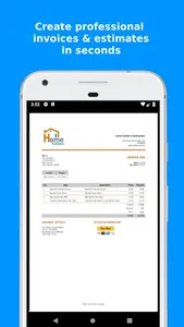 Mobilebiz Co: Invoice Maker screenshot 1