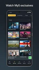 My5 - Channel 5 screenshot 0
