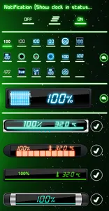 Battery Neon Widget screenshot 2