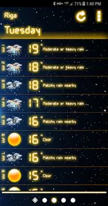 Weather Neon screenshot 2