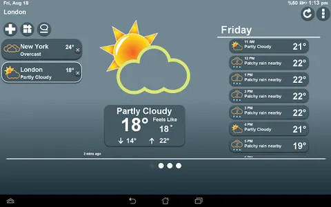 Weather Sky Blue screenshot 9