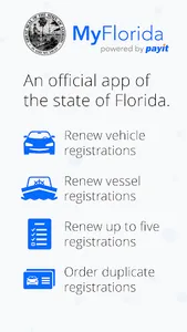 MyFlorida for the FLHSMV screenshot 0