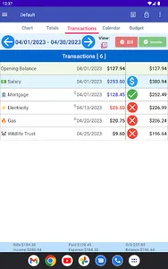 MoBill Budget and Reminder screenshot 8