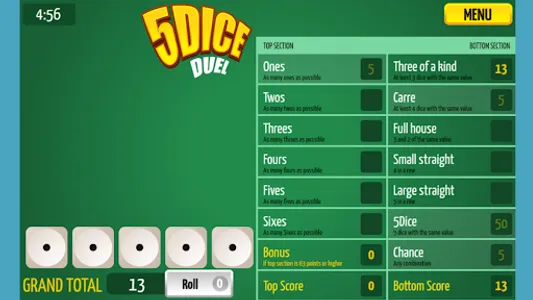 5 Roll: Dice Game screenshot 0