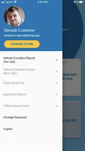 Pre-Trip Inspection by Optico- screenshot 1