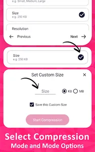 Photo Editor - MB to kB screenshot 9