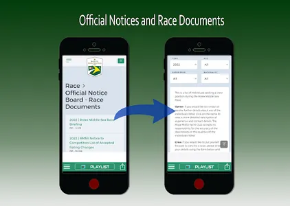 Middle Sea Racing Portal screenshot 1