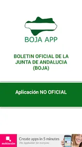 Boletín Andalucía screenshot 0