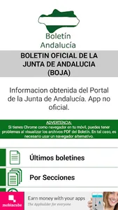 Boletín Andalucía screenshot 1
