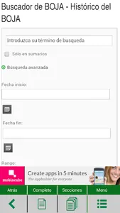 Boletín Andalucía screenshot 5