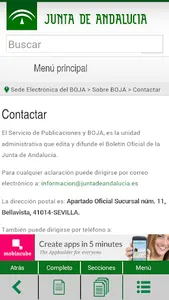 Boletín Andalucía screenshot 6
