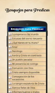 Bosquejos para Predicas screenshot 12