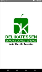 Delikatessen lunch coffee brea screenshot 0